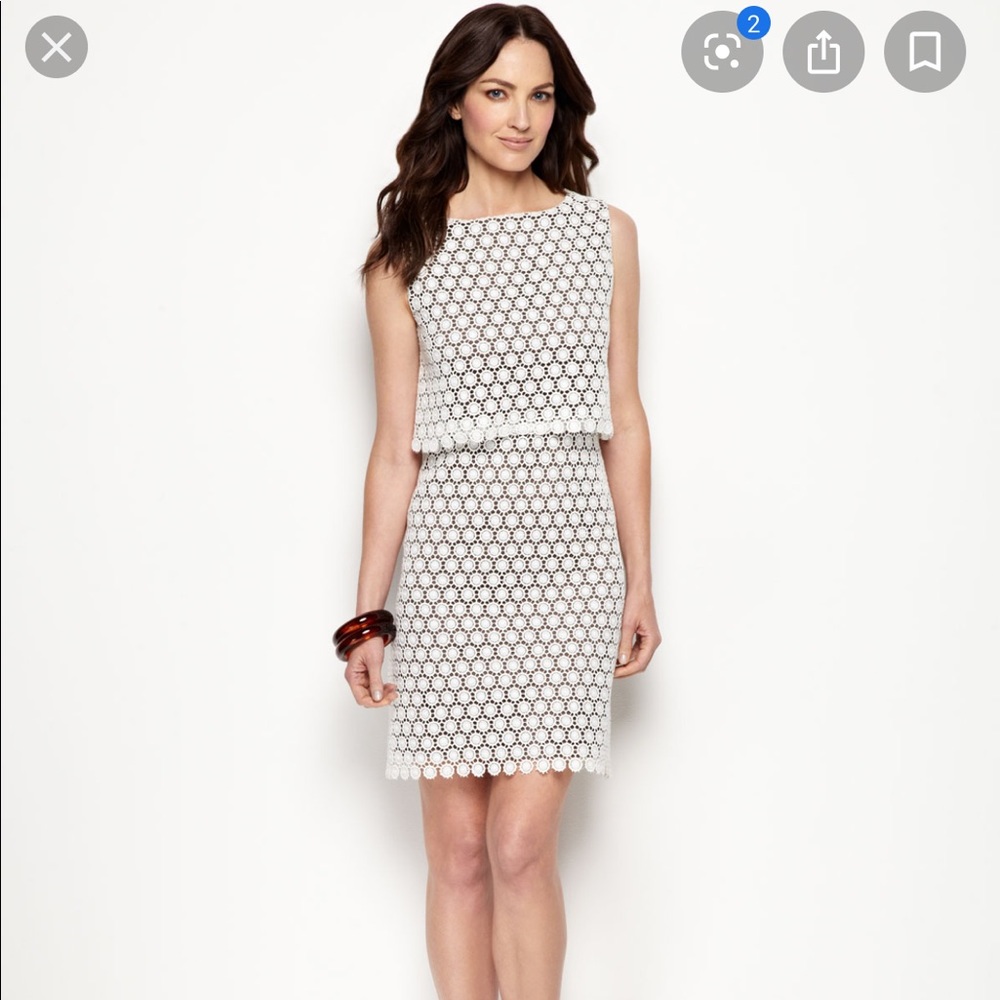 Suze Chin POP Top Lace Sheath Dress